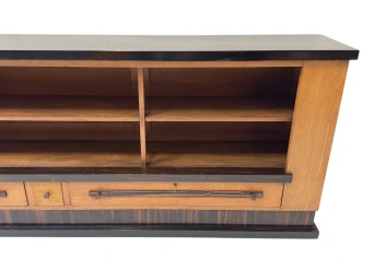 Art Deco Modernist Credenza or Bookcase by Hendrik Wouda for Pander, 1924